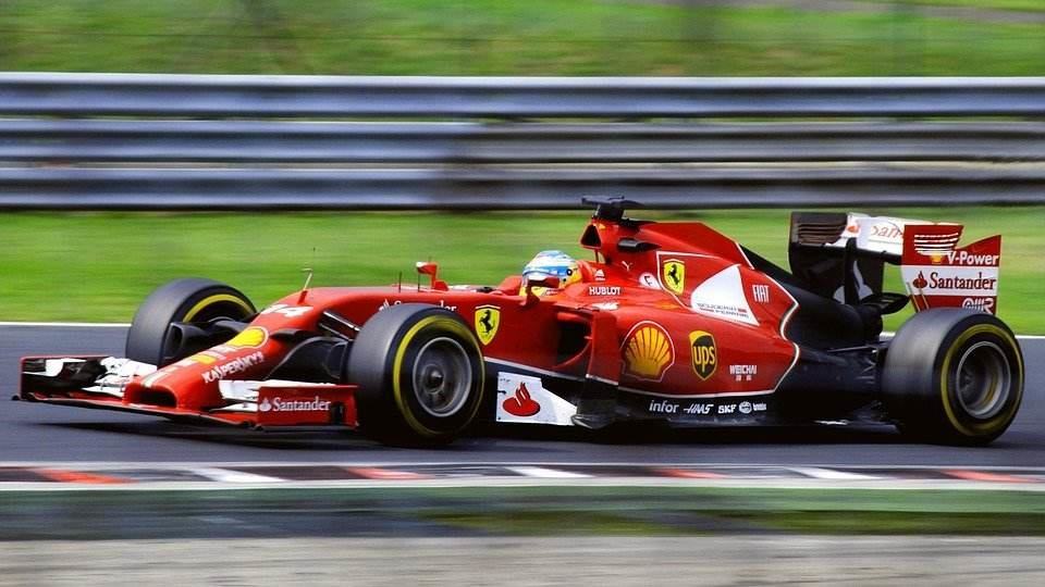 Ferari formula 1 na stazi